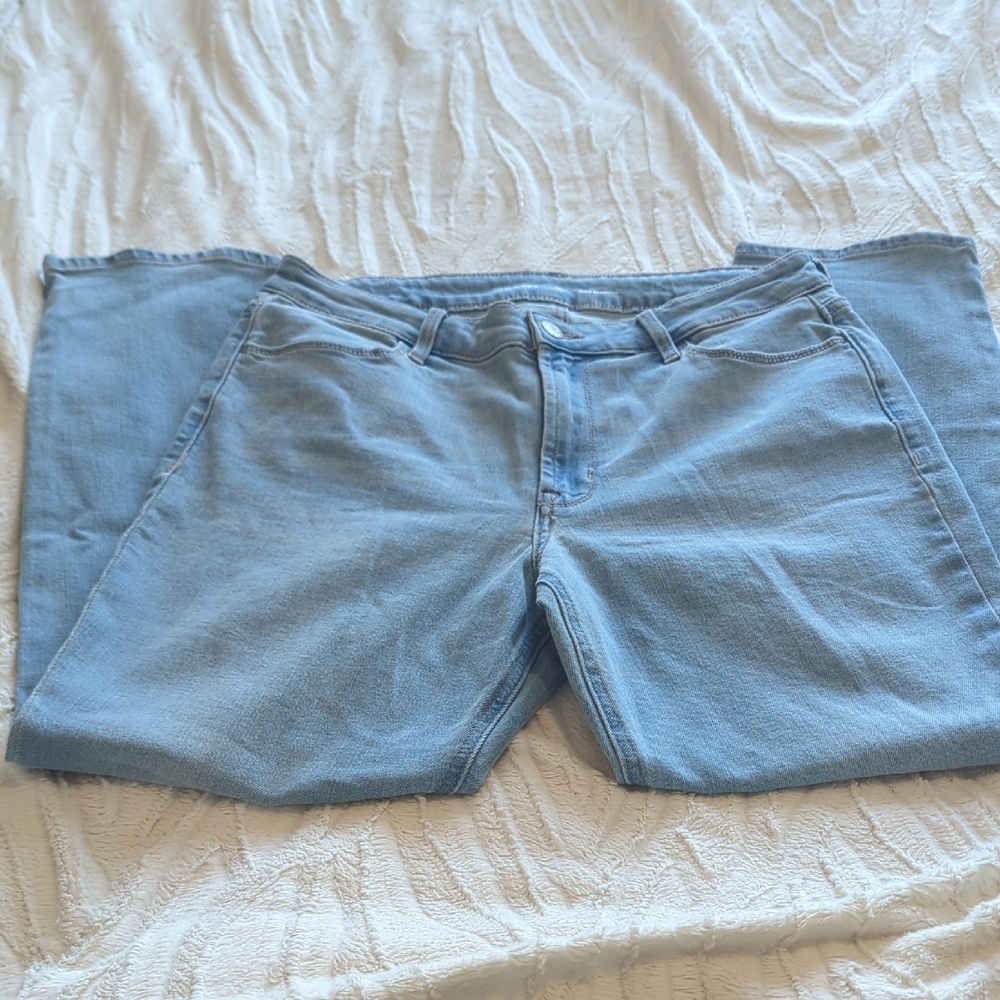 Old Navy High Rise Straight Leg Jeans EUC